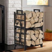 GENUX Iron Log Holder Indoor Heavy Duty 180kg
