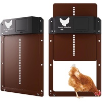 GENUX Automatic Chicken Coop Door Opener Solar Timer LCD AU