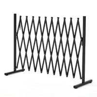 GENUX Retractable Aluminium Garden Pet Fence Gate Indoor Outdoor
