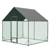 GENUX Large Chicken Coop Hen House 276x207x300cm Enclosure