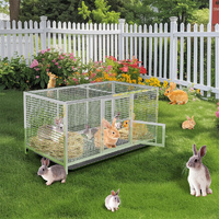 GENUX Stainless Steel XL Chicken Coop House