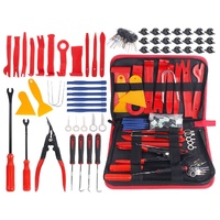 GENUX 65pcs Car Trim Removal Tool Set Pry Bar Dash Kit