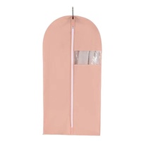 GENUX Pink Garment Bag 60x120cm Dustproof Dress Suit Coat Protector