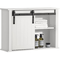VIKUS Bathroom Wall Cabinet Storage Cupboard
