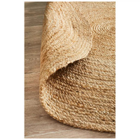 GENUX Atrium Polo Natural Indoor Rug 150 x 150cm