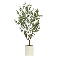 GENUX Artificial Olive Tree in French Crock Pot 2M