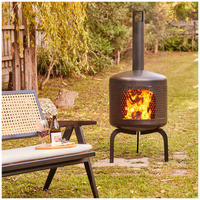 GENUX Forge Chimenea Outdoor Fireplace