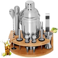 Cocktail Shaker Set Bartender Kit 12 Piece Stainless Steel