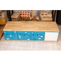 3 in 1 sensory play storage and bench