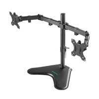 mbeat activiva Dual-Screen Monitor Arm with Desktop Base