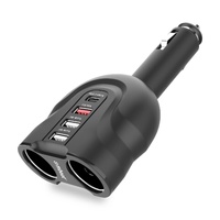 mbeat Gorilla Power 4-Port USB-C & QC 3.0 Car Charger