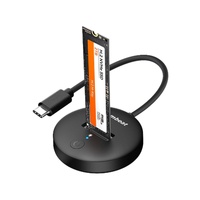 mbeat H1 USB 3.2 Gen2 10Gbps M.2 NVMe SATA SSD Mini Dock Black