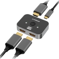 mbeat 8K Bi-directional HDMI 2.1 Switch 2-In-1 Out/1-In-2-Out