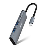 mbeat 7-in-1 USB-C 3.2 Gen2 Hub 8K Video Space Grey