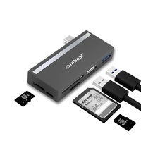 mbeat Essential 5-in-1 USB-C Hub with USB 2.0, 3.0 & SD/TF Card Reader