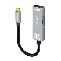 mbeat Tough Link USB-C to HDMI Adapter 100W PD Space Grey