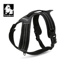 True Love Reflective Heavy Duty Harness Black XL