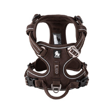 True Love No Pull Harness Brown Large