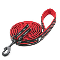 True Love Reflective Pet Leash 2m Red Small