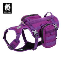 True Love Military Harness Purple Large