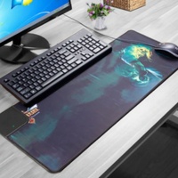 Qi Wireless Charging Mousepad 800x300mm Non-slip Rubber Base