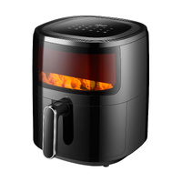 Healthy Choice 6L Digital Air Fryer 1600W 200°C Glass Window