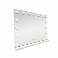 Lenoxx LED Beauty Mirror 15 Bulbs USB 58x48cm White
