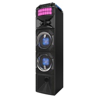 Lenoxx 80W LED Stage Lights Portable Wireless Bluetooth Speaker