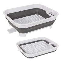 Hacienda Collapsible Dish Rack Space-Saving Utensil Drying