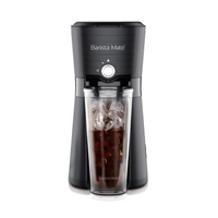 Barista Mate Digital Iced Coffee Maker 10oz Cup & Straw Included