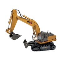 Lenoxx Remote Control 2.4GHz Tractor Excavator Digger Toy