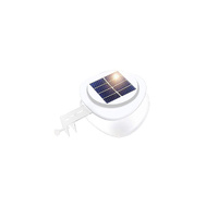 Lenoxx Solar Multipurpose Light White 1-Piece Outdoor