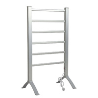 Lenoxx Standing Heated Towel Rail Vertical Warming Rack