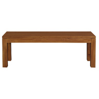 Centrum Tilda Solid Mahogany Timber Bench Light Pecan