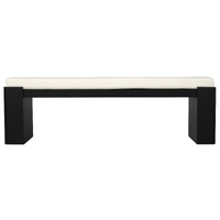 Centrum Adelle Solid Mindi Timber Bench Large Black