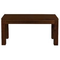 Centrum Amsterdam Solid Timber Bench 90x35cm Mahogany