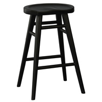 Centrum Furniture Scandinavian Timber Counter Stool Black