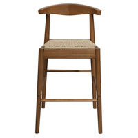 Centrum Arden Solid Oak Kitchen Counter Stool Almond