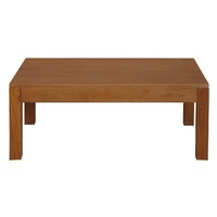 Centrum Amsterdam Solid Mahogany Timber Coffee Table - Light Pecan