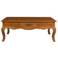 Centrum French Provincial 2 Drawer Coffee Table - Light Pecan