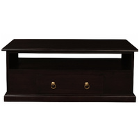 Centrum Tasmania 2 Drawer Coffee Table - Chocolate