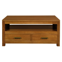 Centrum Furniture Paris 4 Drawer Coffee Table Light Pecan