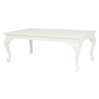 Centrum Queen Anne Coffee Table 120x70cm - White