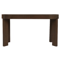 Centrum Brentwood 2 Drawer Oval Desk Walnut