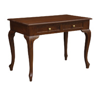 Centrum Furniture Queen Anne 2 Drawer Desk Mahogany