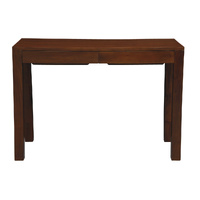 Centrum Furniture Amsterdam Mahogany Timber 2 Drawer Desk Mahogany