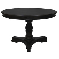 Centrum Furniture Tasmania Round Dining Table 120cm Chocolate