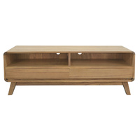 Centrum Providence 2-Drawer Entertainment Unit Natural