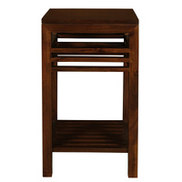 Holland Solid Mahogany Lamp Table (Mahogany)