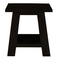 Centrum Furniture Tokyo Solid Mahogany Lamp Table Chocolate